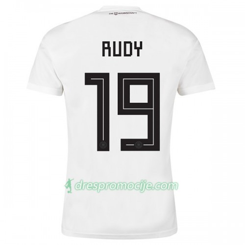 Njemačka Dres Rudy 19 Domaći Svjetsko prvenstvo 2018 Njemačka Dres Rudy 19 Domaći Svjetsko prvenstvo 2018